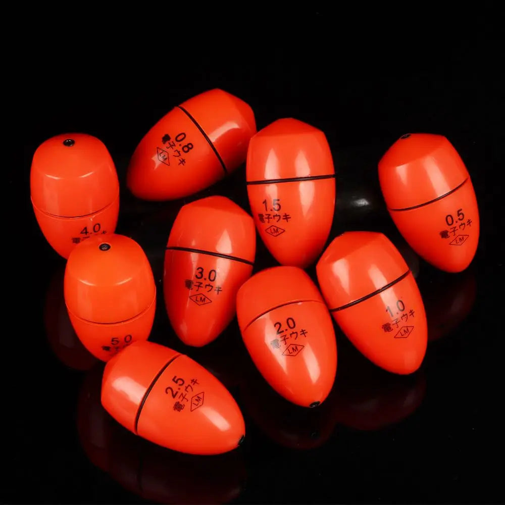 Electronic floating wave rock fishing through luminous floating float electronic bright night fishing float