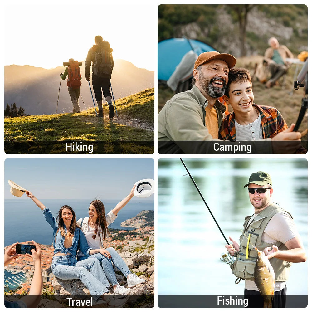 Beach Camp 4-6 People Tipi Hot Tent with Stove Jack 400PRO Camping Pyramid Teepee Tent for Camping Backpacking Hiking