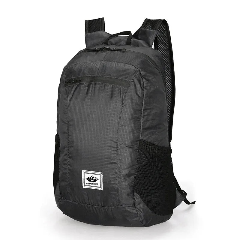 Beach Camp Hiking Daypack, Water Resistant Lightweight Packable Backpack for Travel Camping Outdoor