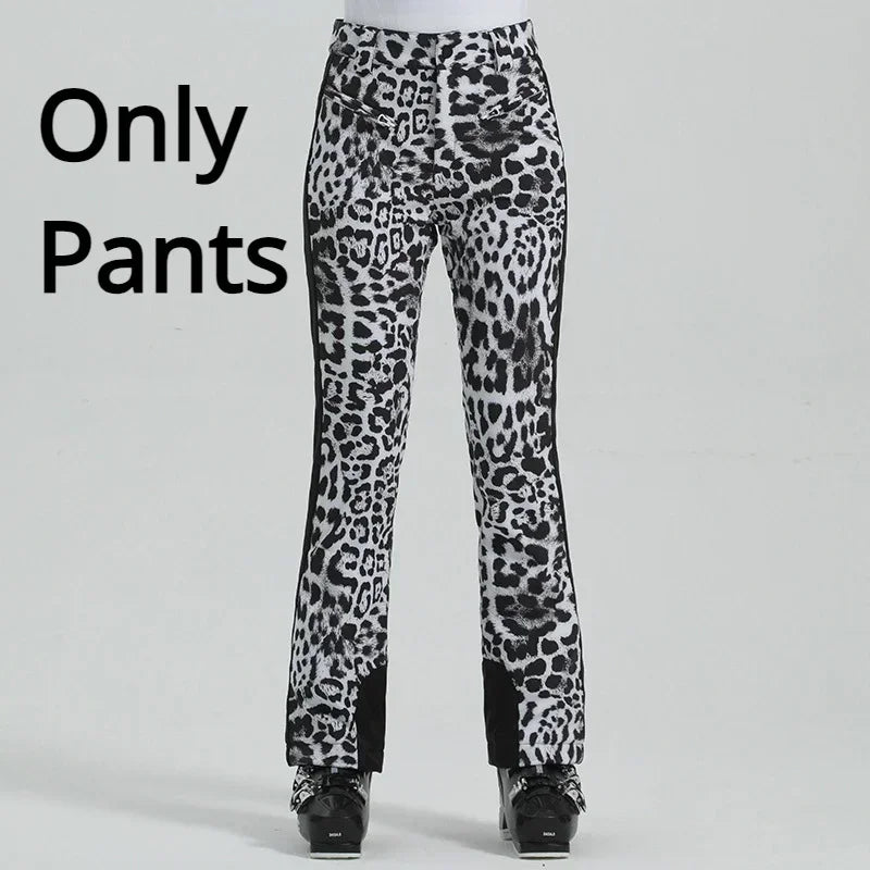Beach Camp Female Slim Skiing Pants