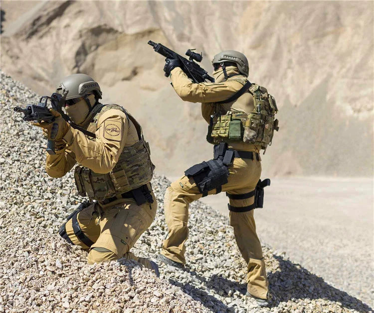 Hunting Tactical Pants Hunting US Cargo Pants Work Clothe Hiking Uniform Paintball Multi Pockets Tactical Clothes Dropship