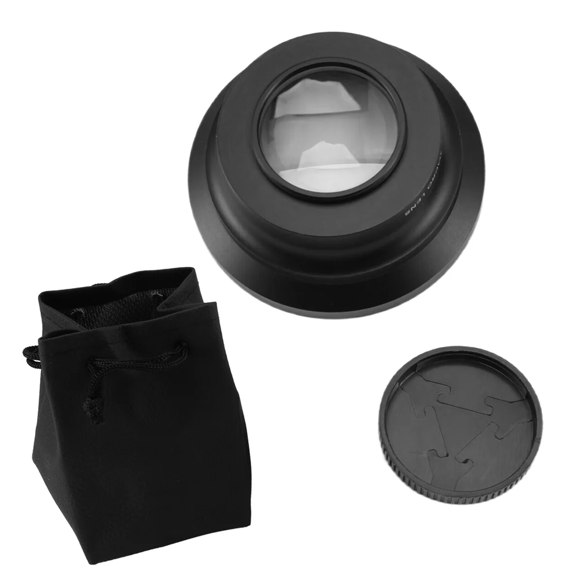 Beach Camp Professional 37mm Macro+72mm Wide Angle Lens 0.39X Full HD for 4K Camcorder
