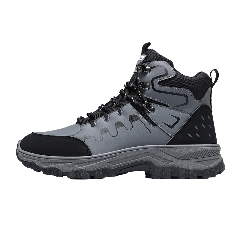 Beach Camp High top boots casual fashion comfortable casual boots anti slip thick sole height increasing versatile high top workwear boots