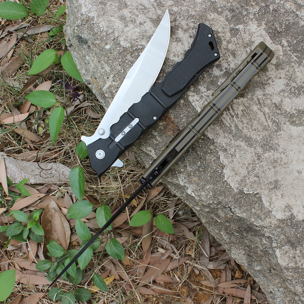 Beach Camp Folding Hunting Knife Self Defense Survival Tactical Knives Swiss Pocket Knife for Men Hand Tools