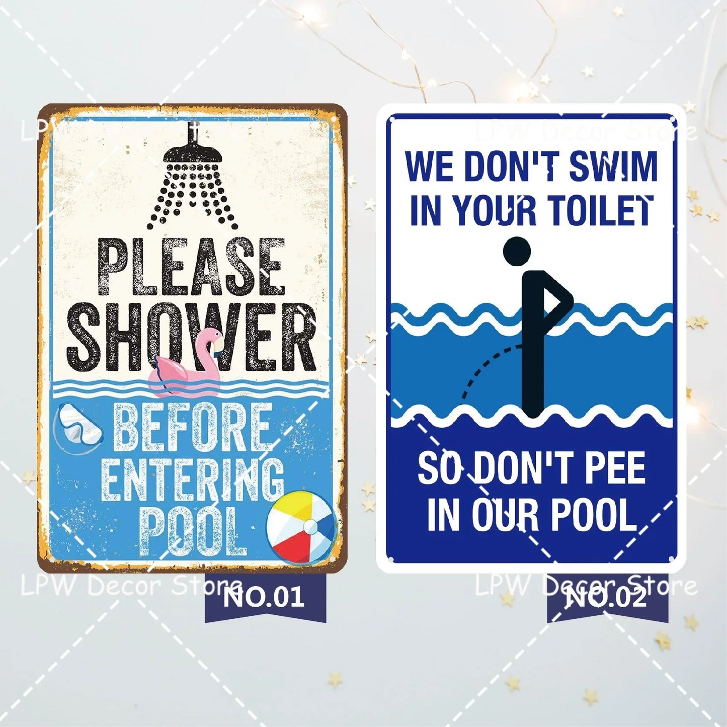 Beach Camp Swimming Pool Signs Pool Rules Metal Tin Signs Metal Posters Wall Signs For Kitchen Farm Bar Wall Decor