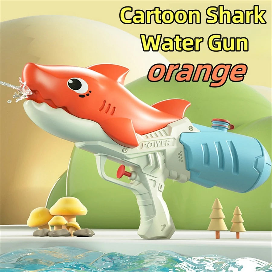 Beach Camp Dinosaurs, ducks, sharks, twin sprinklers, water gun toys, water fights, family gatherings, party games, water pools, beach toys
