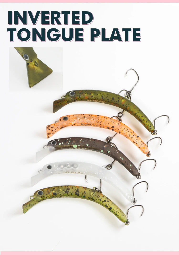 Trout fishing lures fishing supplies Artificial bait Minnow Vib Wobbler trout area sea fishing lure fishing lures saltwater