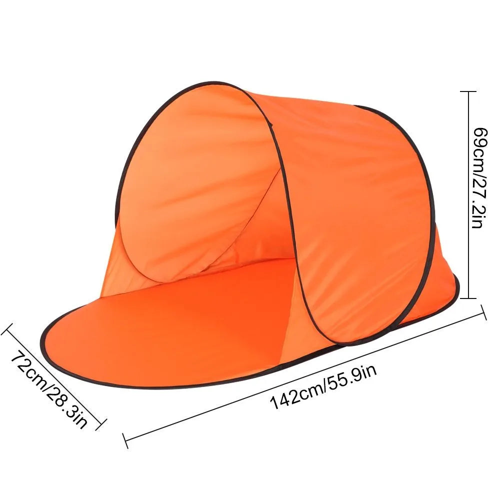Outdoor Portable Automatically Pop Up Beach Tent Shade Sun Shelter UV Protection Camping Tent Useful Tent for Fishing Picnic
