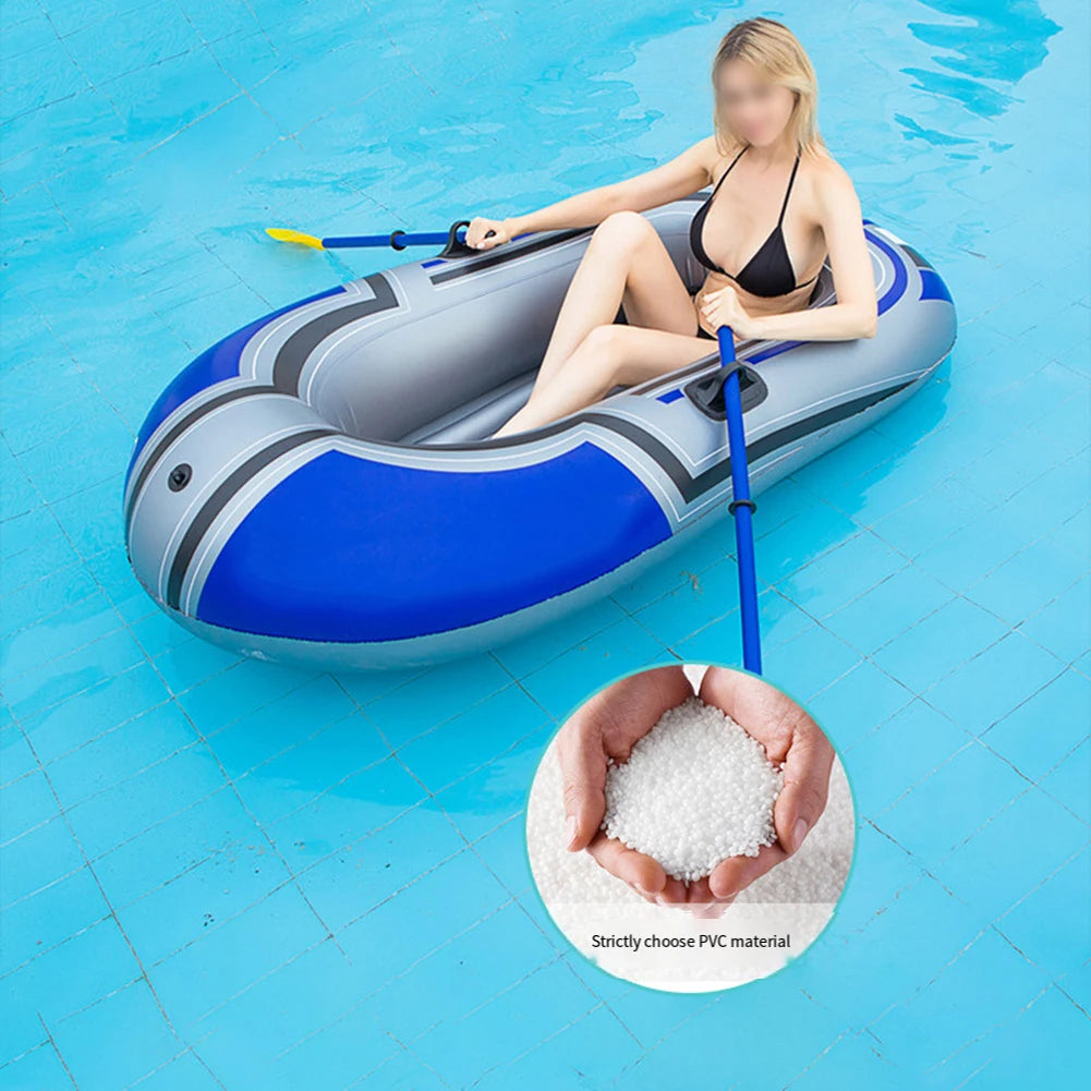Beach Camp Spot Inflatable Small Boats Water Inflatable Boats Kayaks Inflatable Toys Double-layer Convenient Inflation Seams Fishing Boats