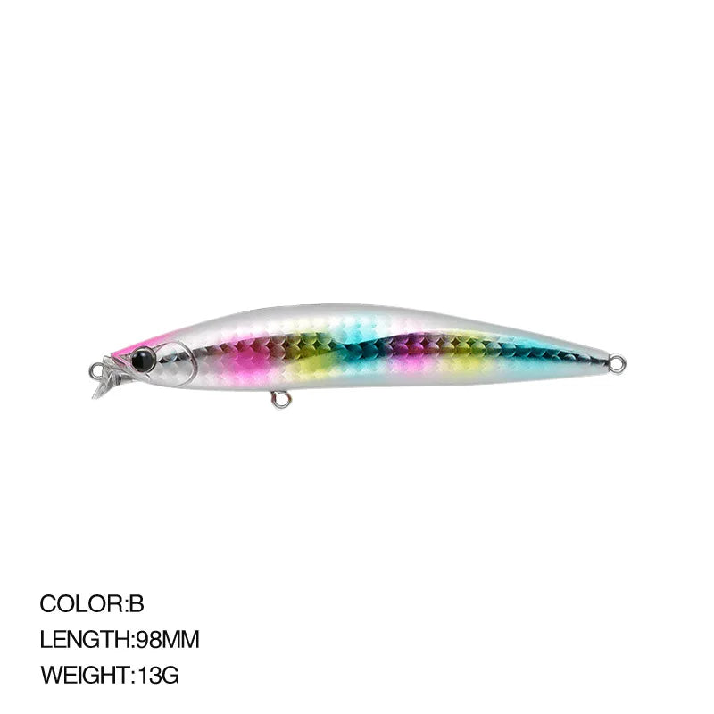 Minnow Fishing Lure Floating Artificial Lures Minnow Profession Hard Bait Saltwater Pesca Fishing Tackle