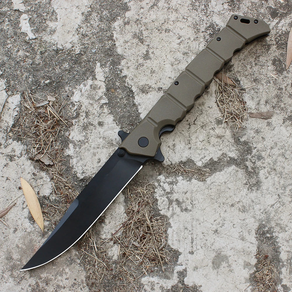 Beach Camp Folding Hunting Knife Self Defense Survival Tactical Knives Swiss Pocket Knife for Men Hand Tools