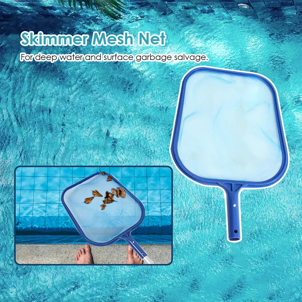 Beach Camp Swimming Pool Net Tool Shallow/Deep Water Fishing Net Pool Cleaning Net Tools Home Outdoor Fishing Swimming Pool Accessories