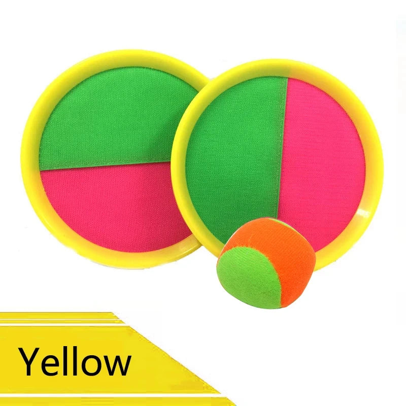 Outdoor Sport Toys Plastic Beach Racket Catch Paddle Outside Game Toss and Catch Velcro-s Ball Perfect Beach Playground Sets