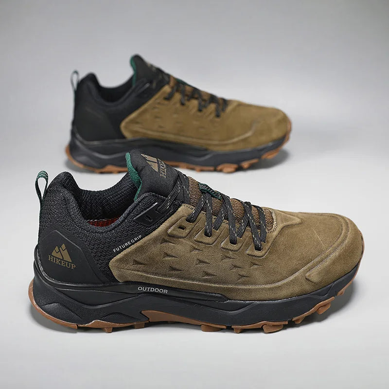 Men's Hiking Shoes Wear-resistant Non-slip Outdoor Sneaker Rock Climbing Trekking Hunting Men Sports Suede Leather