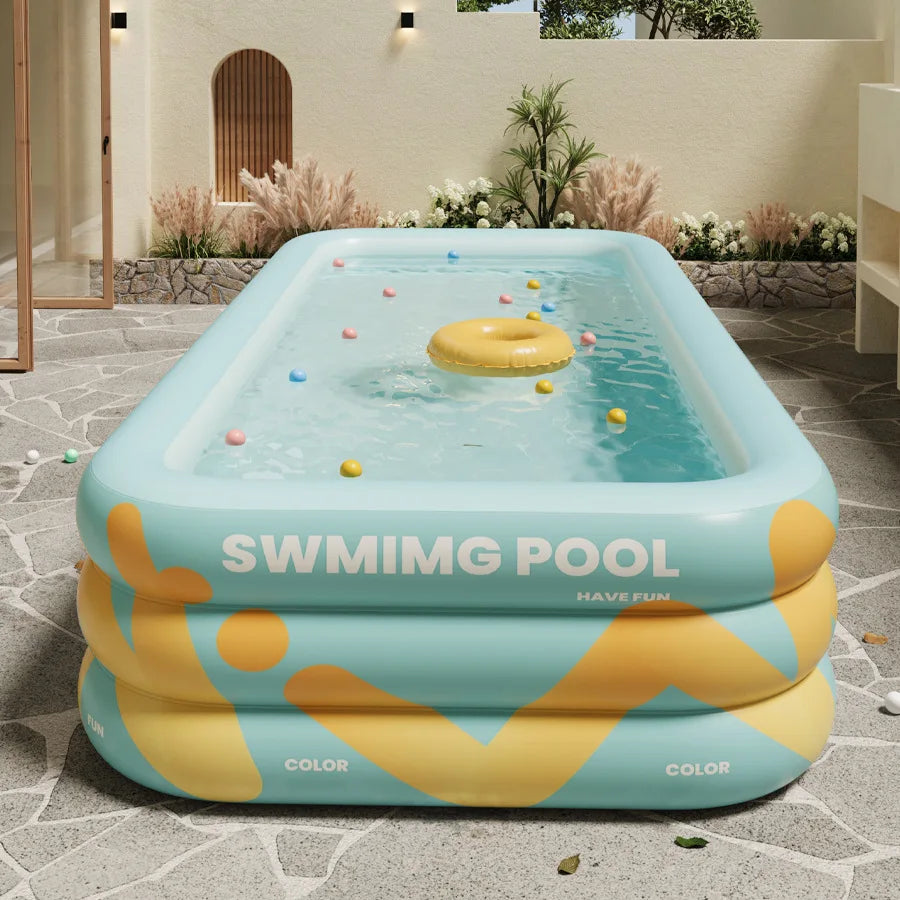 Beach Camp Inflatable Swimming Pool, Family Swimming, Pool Summer Swimming Pool, Indoor Swimming Pool, Outdoor Swimming Pool, Water Party