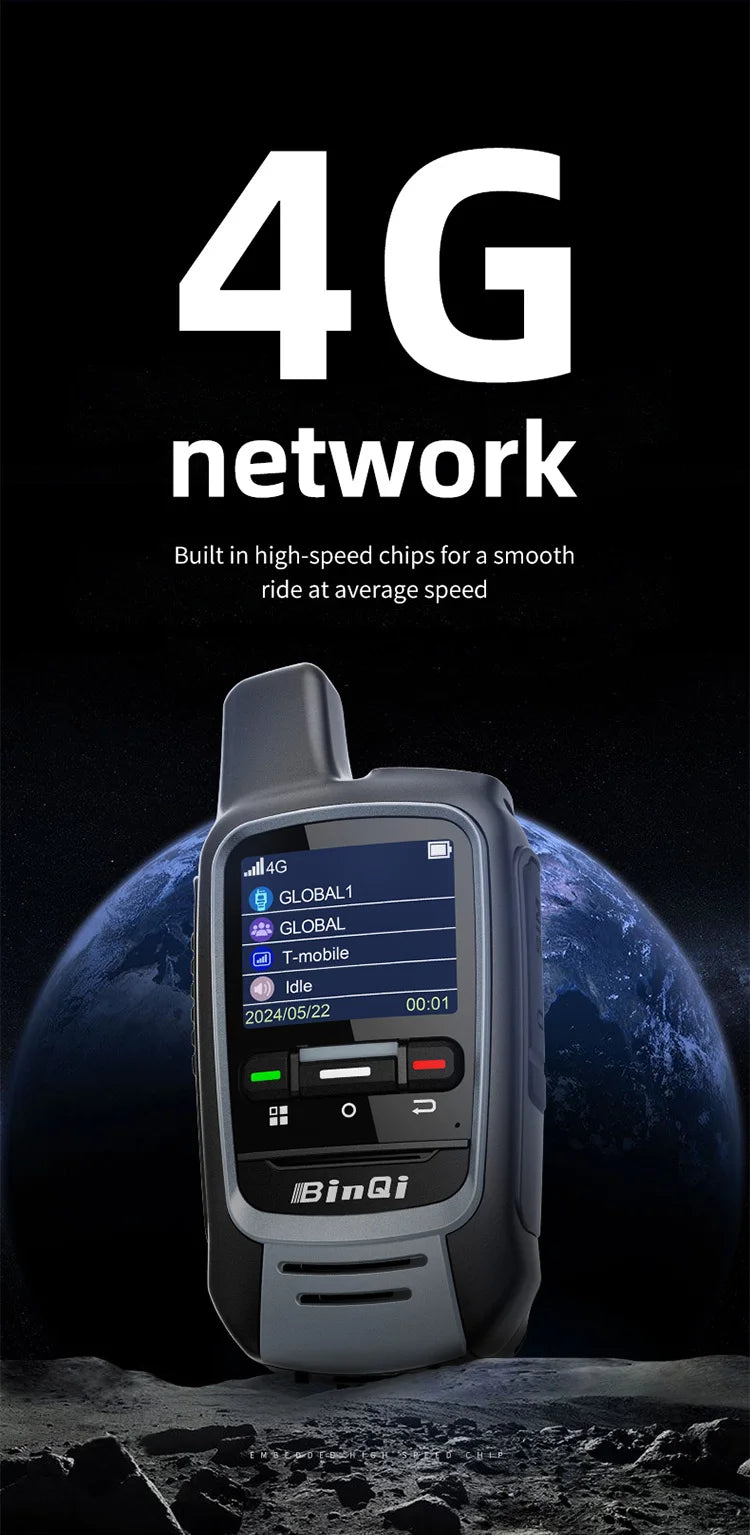 Beach Camp Mini walkie talkie is compact, convenient, long-distance, global conversation, and ultra long standby