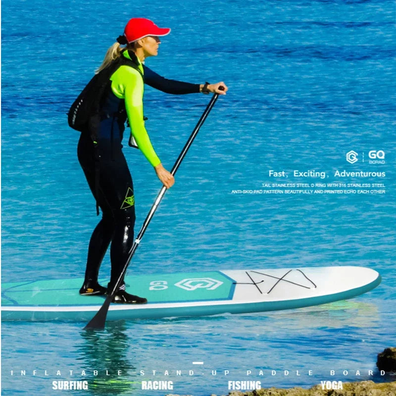 Beach Camp 9.5'ft inflating paddle board Sup Stand-up Surf Long Board Stand up