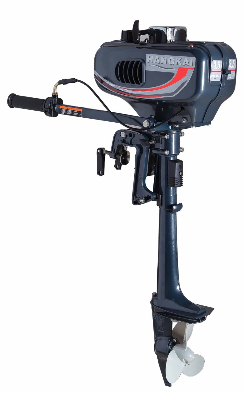 Beach Camp Hangkai Water Cooled 2 Stroke 3.5 HP Boat Engines Outboard Boat Motors (3.5 HP 2T)