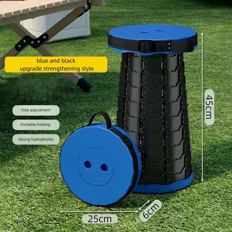 Portable Outdoor Chair Folding Retractable Adjustable Camping Chair Fishing Beach Chairs Folding Stool Outdoor Furniture