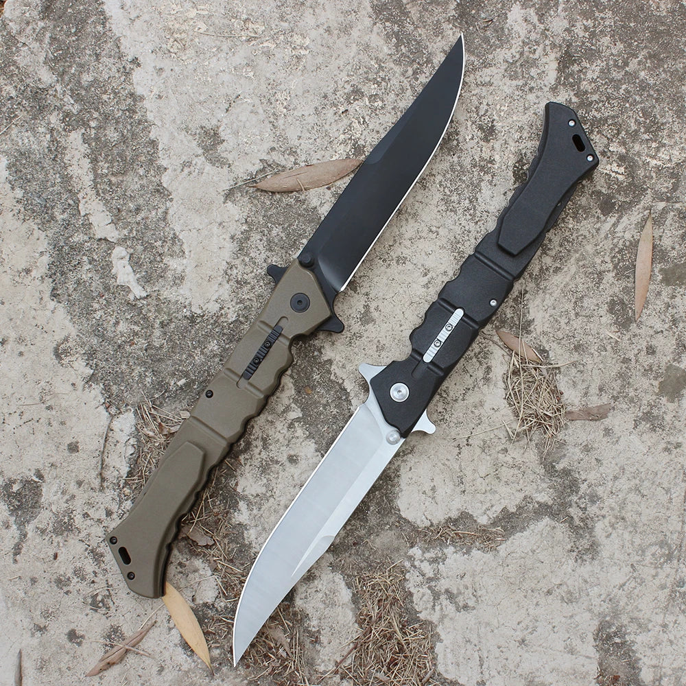 Beach Camp Folding Hunting Knife Self Defense Survival Tactical Knives Swiss Pocket Knife for Men Hand Tools