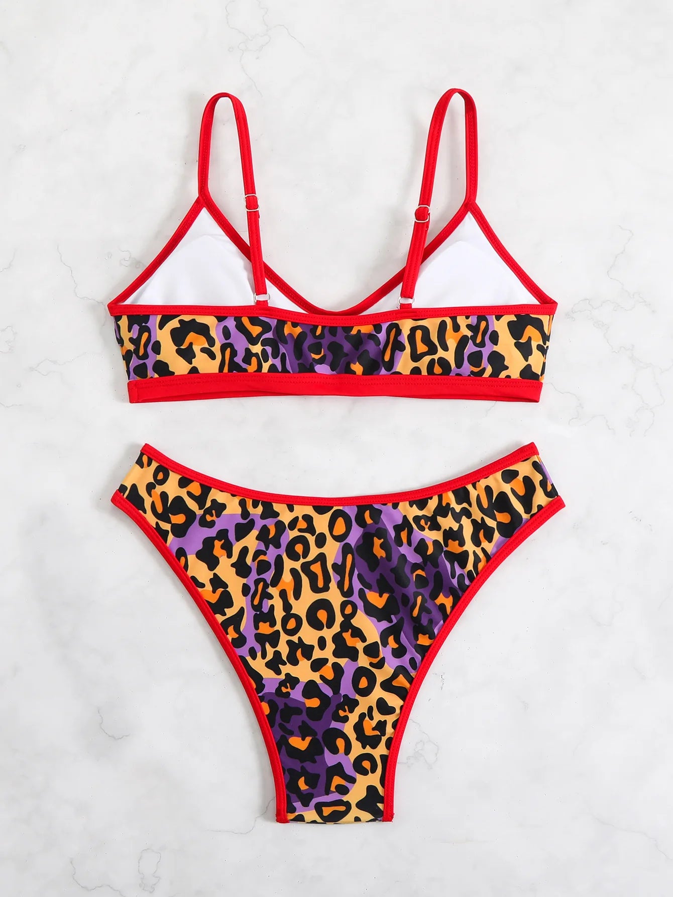 Beach Camp Bathing Suit Women New Swimsuit Female Europe and America Bikini Swimwear Triangle Swimming Trunks Wholesale