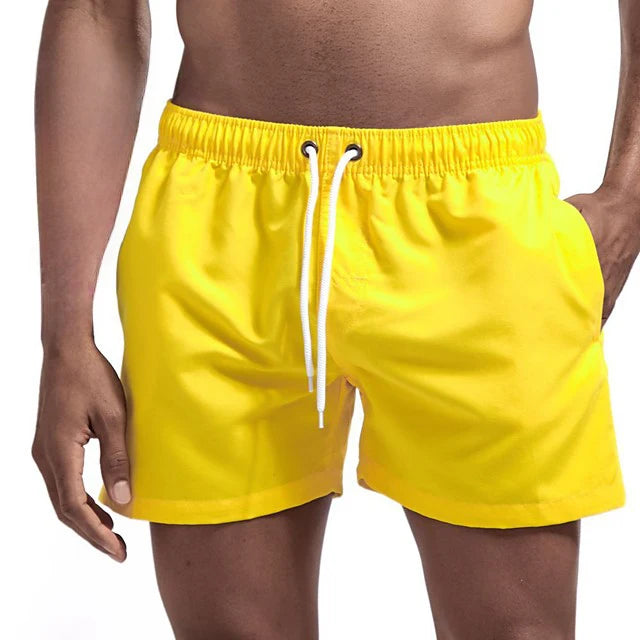 Beach Camp Men's Swim Shorts Swim Trunks Quick Dry Board Shorts Bathing Suit Breathable Drawstring With Pockets for Surfing Beach Summer