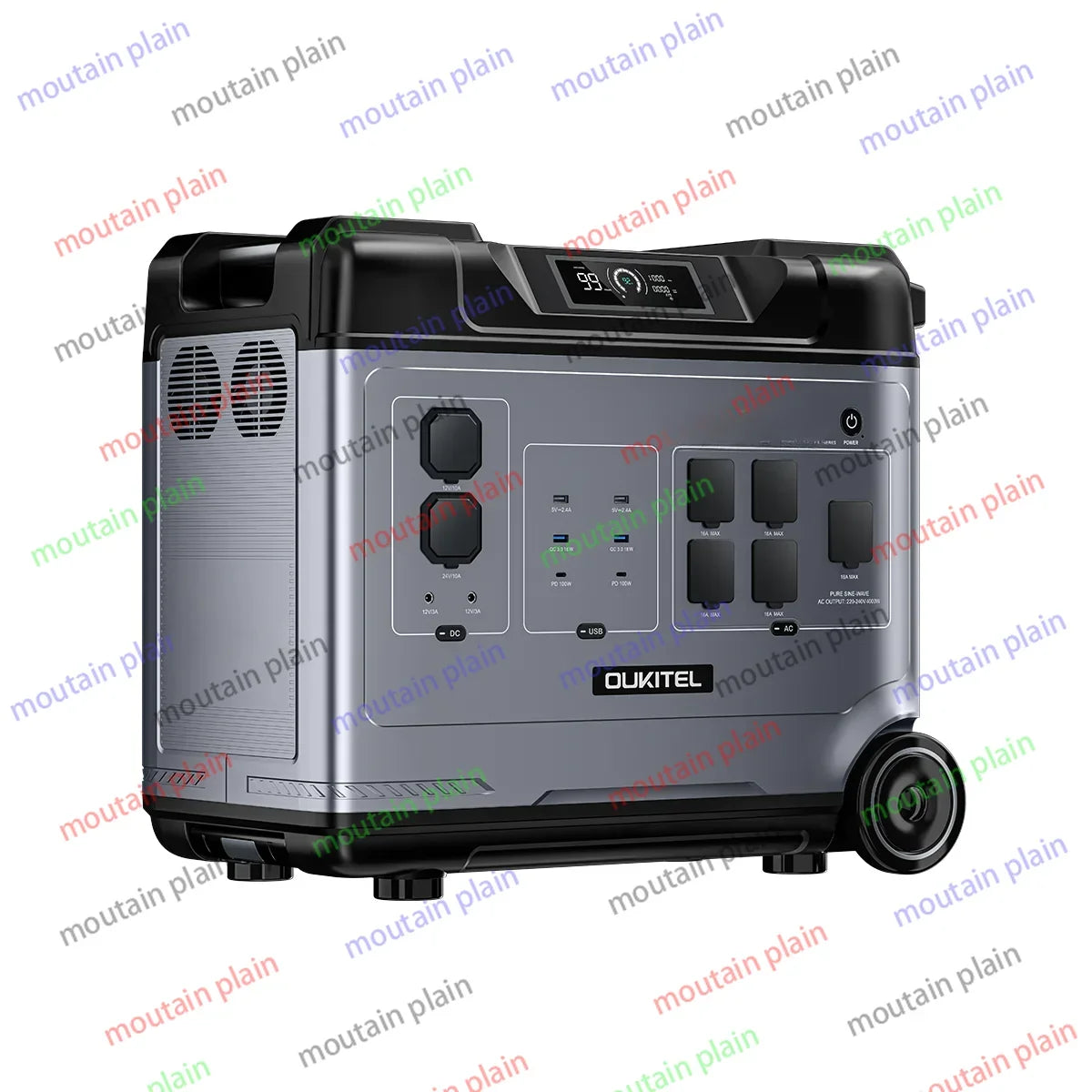 2000W 1440Wh Portable Power Station Backup Energy Storage Battery Solar Generator 2000W 1440Wh UPS Emergency Power Supply