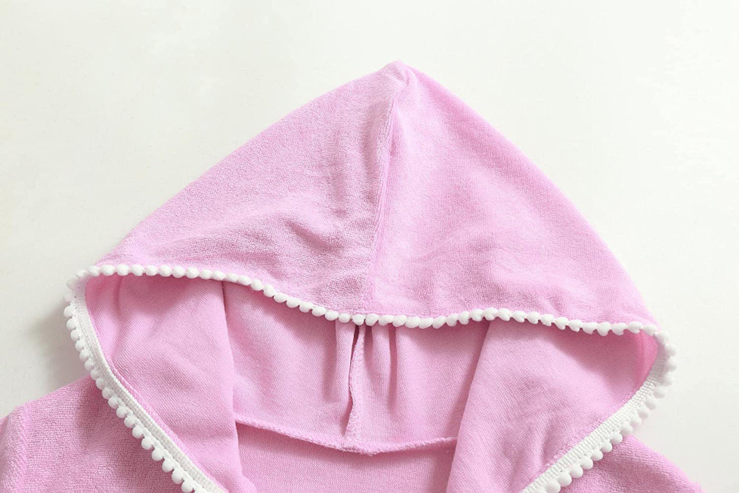 Beach Camp 3-11 Years Little Girls Swim Cover Up Kids Swimsuit Coverup Beach Bathing Suit Hooded Bathrobe Absorbent Terry Beach Dress New