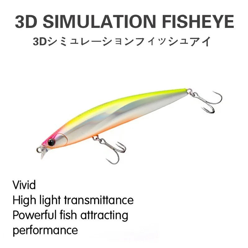 Minnow Fishing Lure Floating Artificial Lures Minnow Profession Hard Bait Saltwater Pesca Fishing Tackle