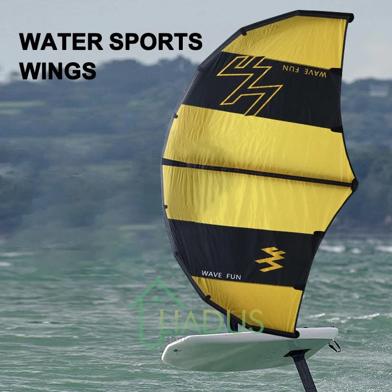 Beach Camp Inflatable Surfing Wind Wing Standing Upright Kite Unpowered Gliding Wing Hydrofoil Board Surfboard Handheld Water Sport