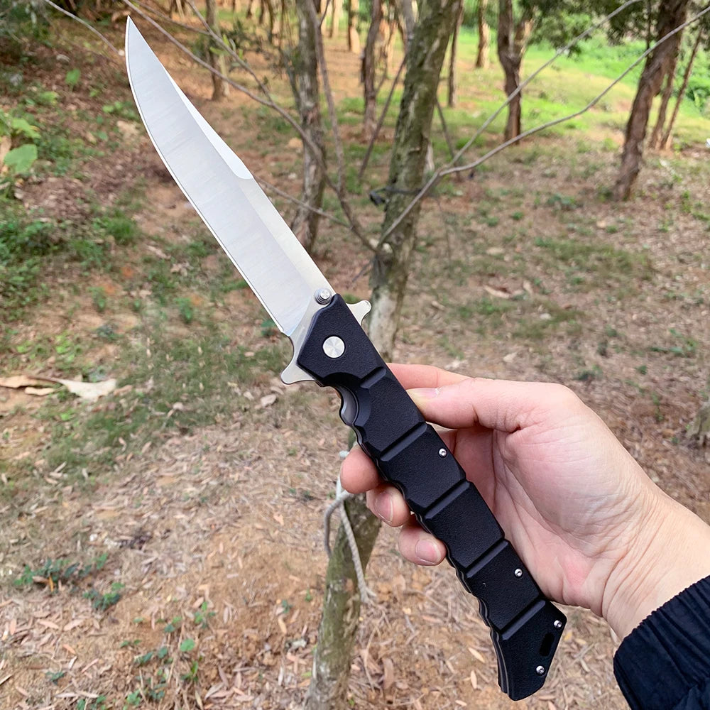 Beach Camp Folding Hunting Knife Self Defense Survival Tactical Knives Swiss Pocket Knife for Men Hand Tools