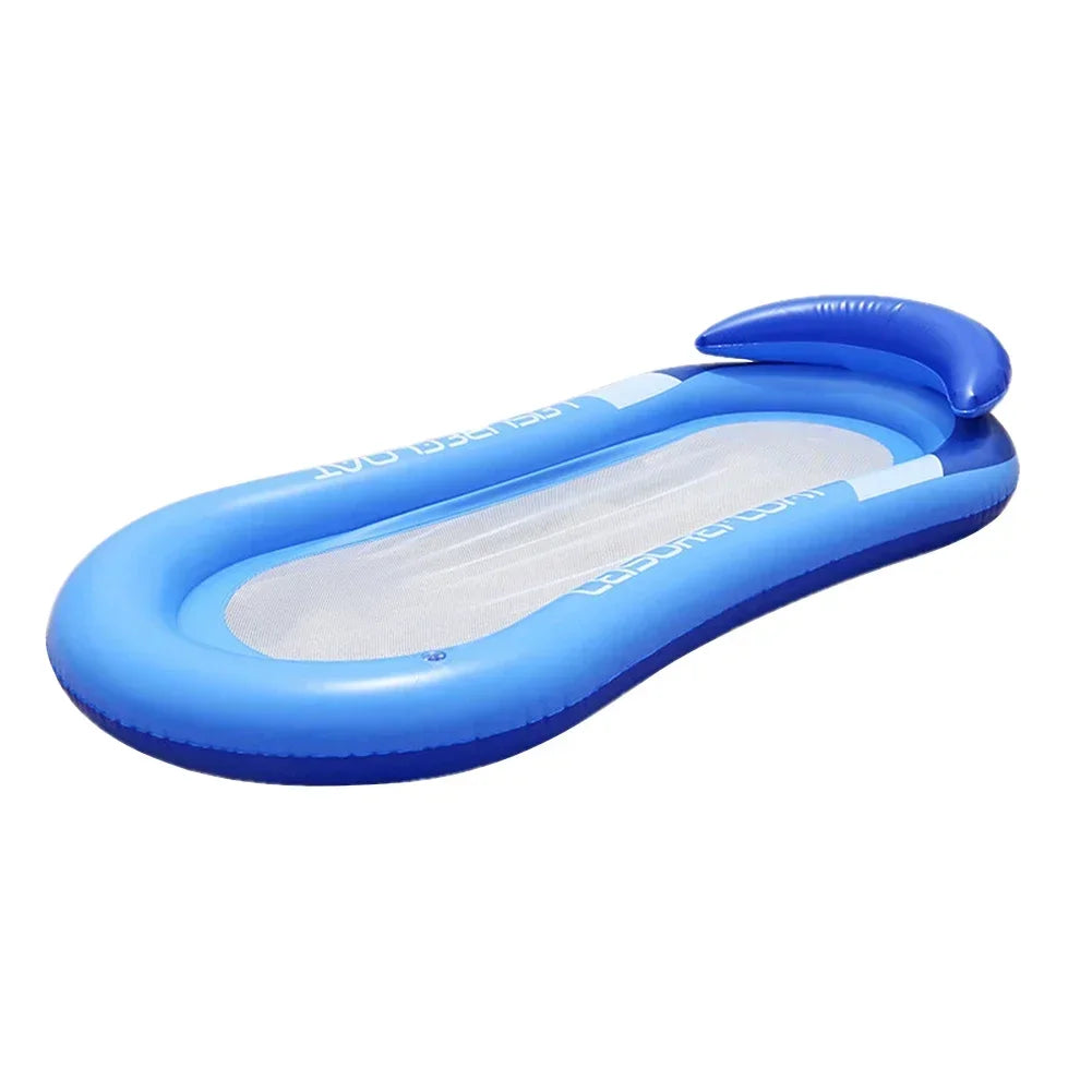 Beach Camp Pool Loungers Beds Inflatable Float Hammock Floating for Adults Child Poolside Lounging Swimming Foldable Water Sleeping Bed
