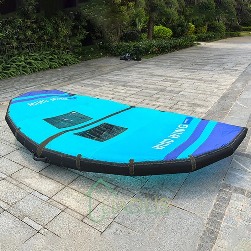 Beach Camp Inflatable Windsurf Wing, Surfboard Wing Paddle Board, Stand Up Wind Surfing Kites Handheld Wing Boards Water Windsurf Wing