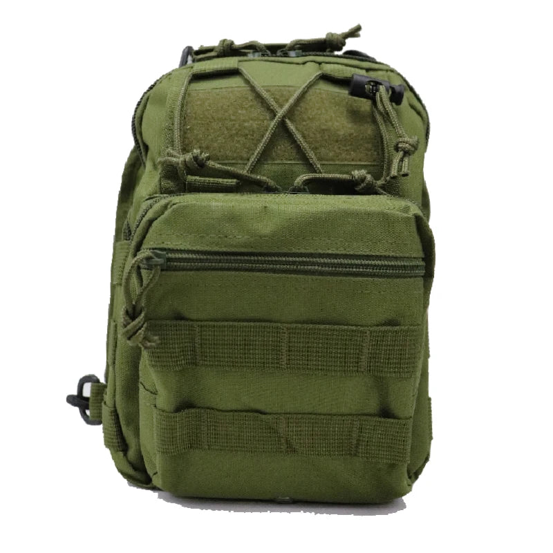 Men's outdoor crossbody bag, hiking camping equipment, hiking sports travel backpack, shoulder bag