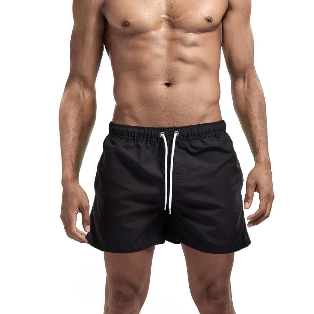 Beach Camp Men's Swim Shorts Swim Trunks Quick Dry Board Shorts Bathing Suit Breathable Drawstring With Pockets for Surfing Beach Summer