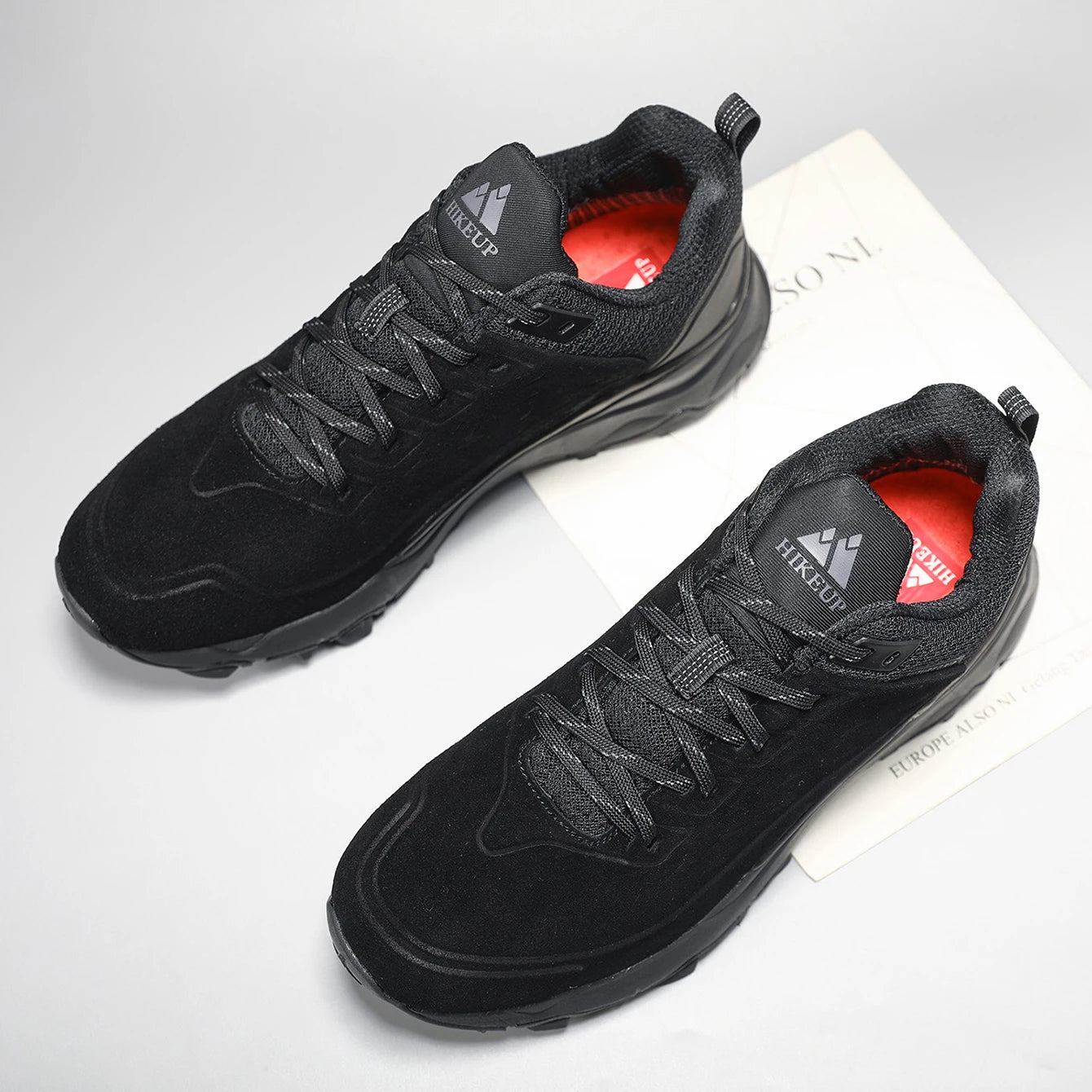Men's Hiking Shoes Wear-resistant Non-slip Outdoor Sneaker Rock Climbing Trekking Hunting Men Sports Suede Leather