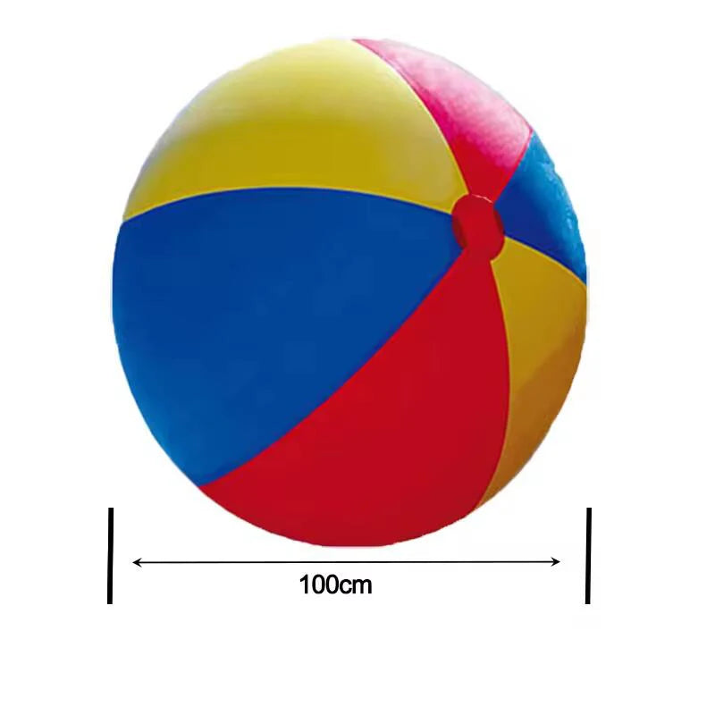 Beach Camp 2025 New Fun Toys Giant Inflatable Pool Beach Thickened PVC Sports Ball Outdoor Water Games Party Toy Children'S Birthday Gifts