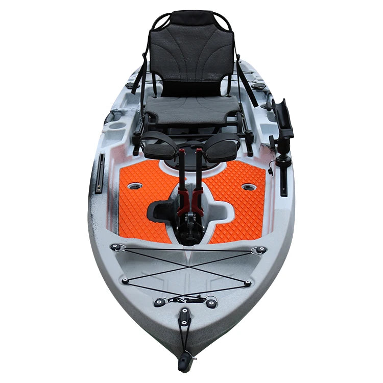 Beach Camp Kayak with Pedal Drive System and Accessories Sit on Top Fishing Canoe