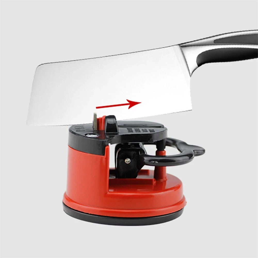 Beach Cam Knife Sharpener Sharpening Tool Easy and Safe to Sharpens Kitchen Chef Knives Damascus Knives Sharpener Suction