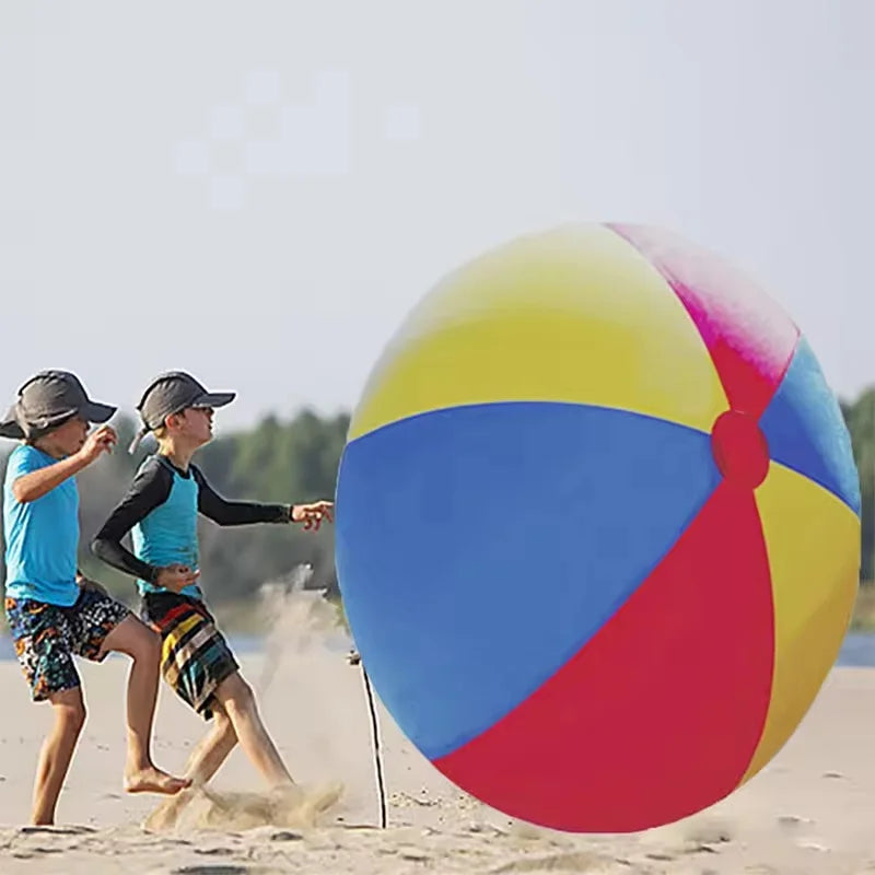 Beach Camp 2025 New Fun Toys Giant Inflatable Pool Beach Thickened PVC Sports Ball Outdoor Water Games Party Toy Children'S Birthday Gifts