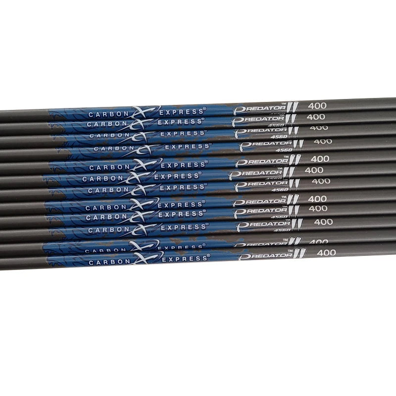 Archery Pure Carbon Arrow Shafts ID4.2mm/6.2mm Spine400-1000 Recurve Bow Hunting Shooting Accessories