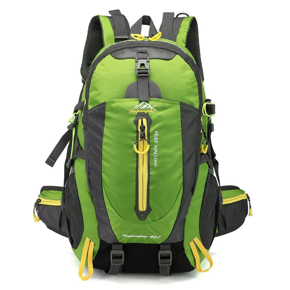 40L Hiking hiking backpack Waterproof traveling backpack Camping Hiking Laptop backpack Hiking supplies for men and women