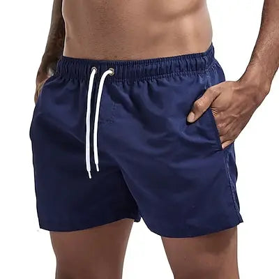Beach Camp Men's Swim Shorts Swim Trunks Quick Dry Board Shorts Bathing Suit Breathable Drawstring With Pockets for Surfing Beach Summer