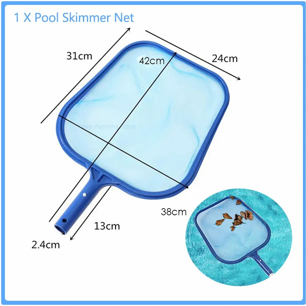 Beach Camp Swimming Pool Net Tool Shallow/Deep Water Fishing Net Pool Cleaning Net Tools Home Outdoor Fishing Swimming Pool Accessories