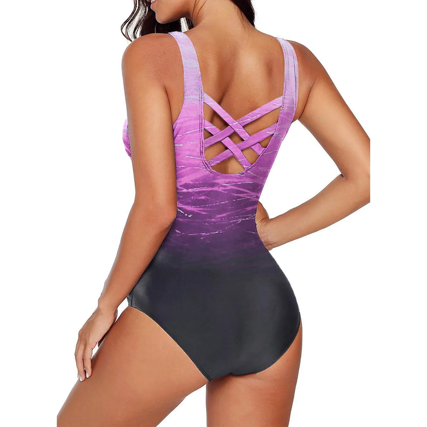 Beach Camp Women's Swimming Padded Swimsuit Bikini Sets Swimwear Sporty Bathing for Swimsuit Women