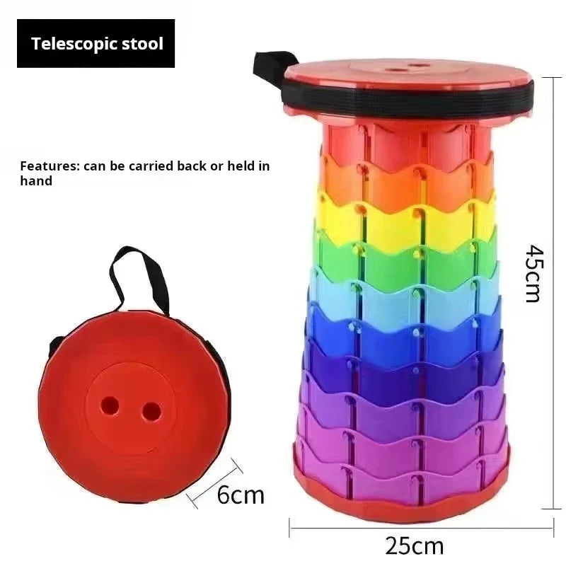 Portable Outdoor Chair Folding Retractable Adjustable Camping Chair Fishing Beach Chairs Folding Stool Outdoor Furniture