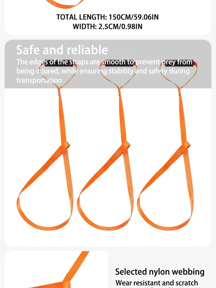 Outdoor Deer Rope Rope Hunting Supplies Go out with Rope Anti-lost, Anti-flying, Anti-tree Artifact Prey Strap.