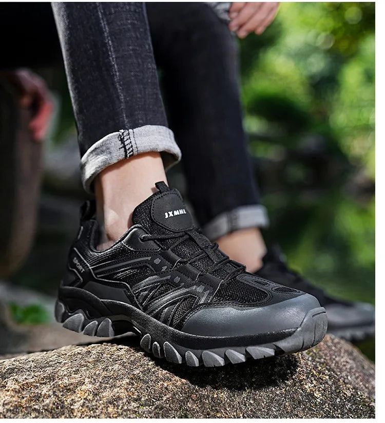 Beach Camp Men/women's Hiking Shoes Outdoor Trekking Sports Climbing Camping Boots Non-slip Waterproof Walking Jogging Trainers Sneakers