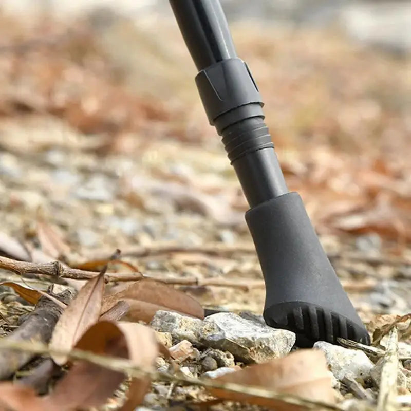 Beach Camp Hiking Sticks Tips Hiking Sticks Feet For Adventure Lightweight Elastic Trekking Stick Rubber Feet Walking Sticks Rubber Feet