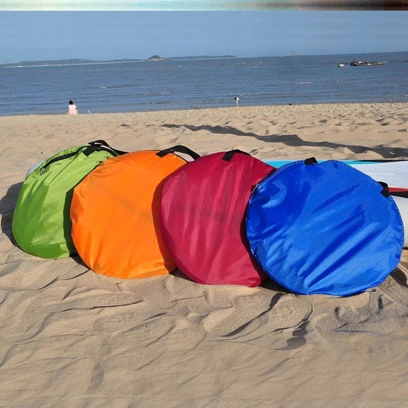 Beach Camp Kayak, Boat Wind Paddle Sailing Kit Popup Board Sail Rowing Downwind Boat Windpaddle with Clear Window Kayak Accessories